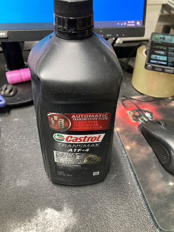 Photo 1 of "castrol Atf+4" Automatic Transmission Fluid 1-quart (Pack of 6)