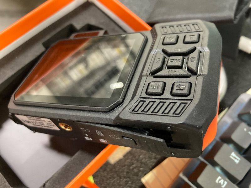 Photo 1 of **MISSING MEMORY CARD/BATTERY DOOR WONT CLOSE**Underwater Camera 8K 70MP Digital Camera 33FT Waterproof Camera with 32GB Card Rugged Dustproof Shockproof