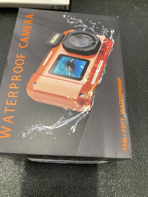 Photo 1 of **MISSING MEMORY CARD/BATTERY DOOR WONT CLOSE**Underwater Camera 8K 70MP Digital Camera 33FT Waterproof Camera with 32GB Card Rugged Dustproof Shockproof
