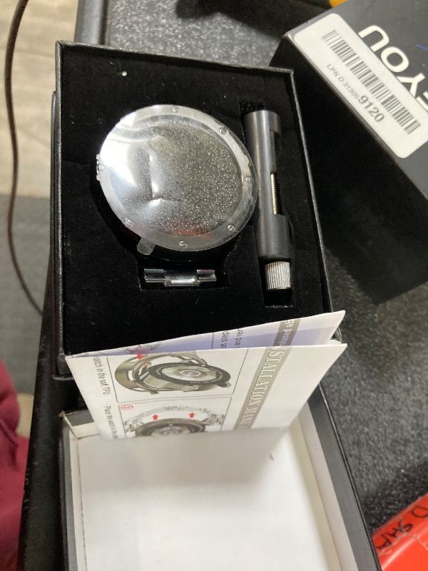 Photo 1 of ***NOT THE WATCH FACE*JUST THE WATCH BAND***BAITEYOU Stainless Steel Band with Case Compatible with Samsung Galaxy Watch 5 pro 45mm Bands, Protective Metal Case Cover and Band for Galaxy Watch 5 pro 45mm for Men (Black)***NOT THE WATCH FACE*JUST THE WATCH