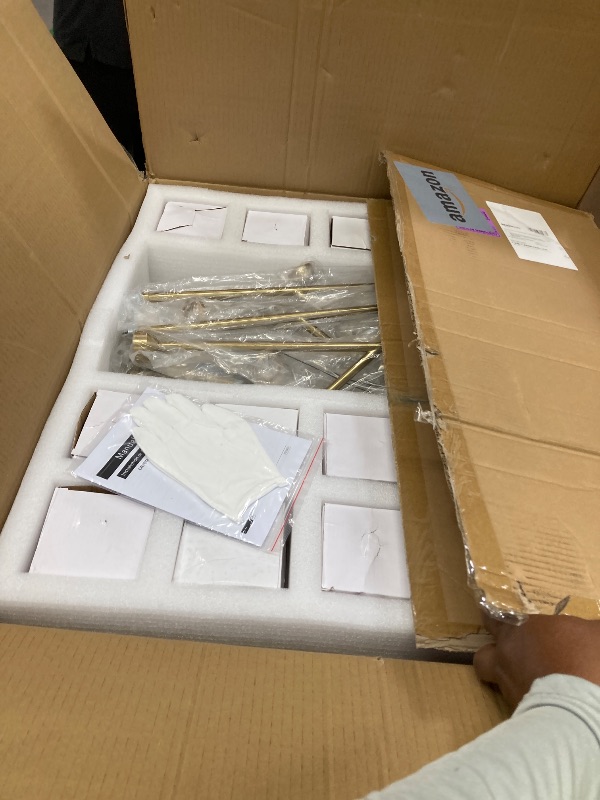 Photo 1 of **PARTS ONLY***Sputnik Chandeliers for Dining Room Light Fixture, Modern Crystal Chandeliers, 15 Lights Gold Chandelier for Living Room Bedroom, Dining Room Chandelier Over Table, Kitchen Light Fixtures