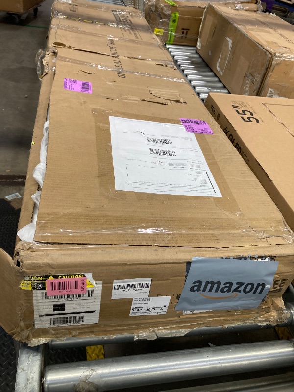 Photo 1 of ***The photo and description are for reference only.***VITESSE Fireplace with TV Stand 36" inch Electric Fireplace Up to 80" TVs, LED Light Entertainment Center, 70" Modern Wood High Gloss with Highlight Storage Cabinet for Living Room (Black)