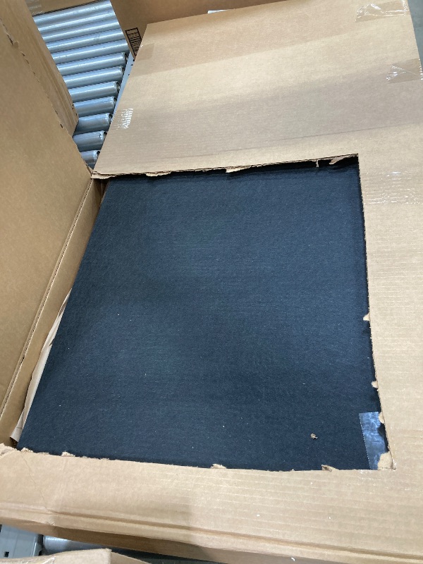 Photo 1 of 10 Pack Large Acoustic Panels,47.2 x 23.6 x 0.35 Inch Sound Proof Foam Panels for Walls?Premium Noise Dampening Panels,Sound Panels for Media Room, Office and Studio,Black