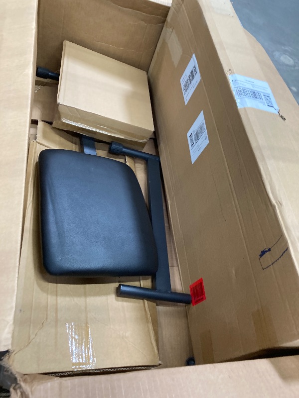 Photo 1 of *****MISSING PARTS***CAPHONT Keyboard Stand and Bench Set, Heavy Duty Double-X Keyboard Stand, Adjustable Digital Piano Stand with Lockable Straps (Piano Keyboard Stand x 1, Piano Bench x 1)