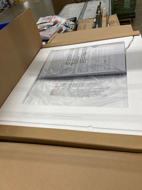 Photo 1 of ***DAMAGED -BENT/DENTED SIDES -SELLING AS PARTS ONLY*** 
BLACK+DECKER Window or Through The Wall Air Conditioner 18000 BTU, AC Window Unit Cools Up to 1000 Square Feet, Window AC Unit with Remote Control, 3 Cooling Speeds and Fan Only, BD18WT6, White