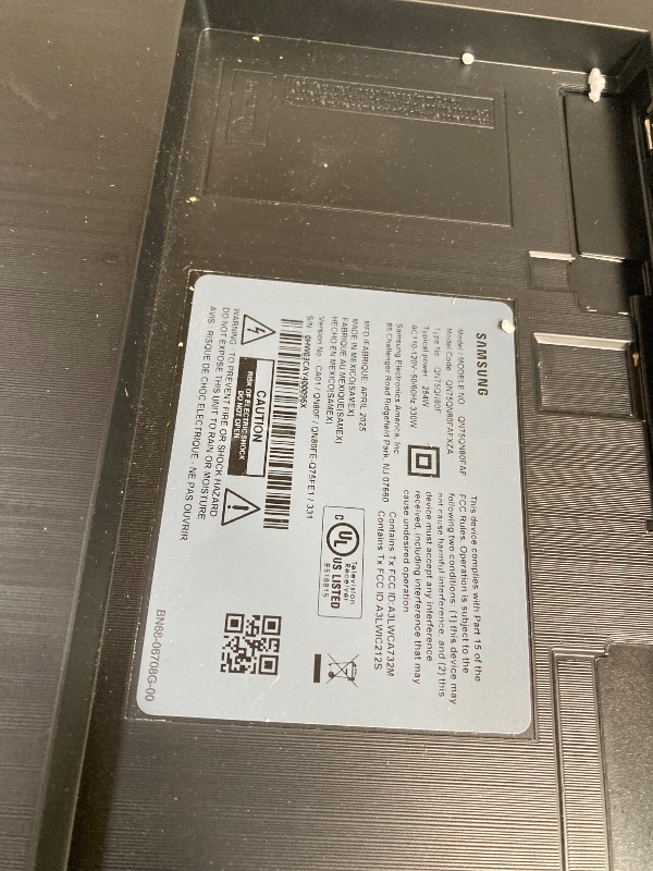 Photo 1 of ***NO RETURN. NO REFUND***Samsung 75-Inch Class Neo QLED 4K QN80F Series, Vision AI, Mini LED Smart TV (2025 Model, 75QN80F) Neo Quantum HDR, Object Tracking Sound Lite w/Dolby Atmos, NQ4 AI Gen2 Processor, Alexa Built-in