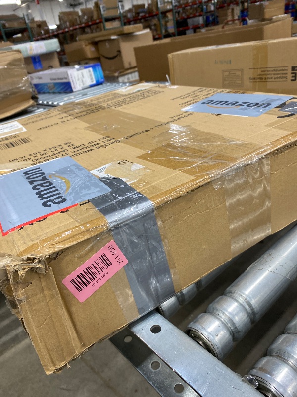 Photo 1 of **MISSING PARTS****Delta Children Chelsea Double-Sided Storage Easel with Paper Roll and Magnets -Ideal for Arts & Crafts, Drawing, Homeschooling and More - Greenguard Gold Certified, Light Grey/White