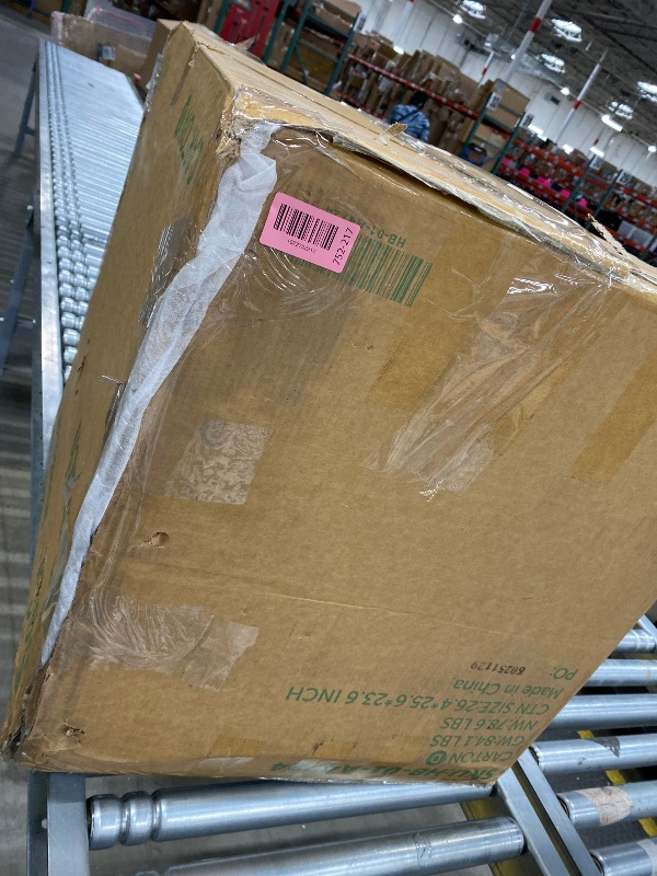 Photo 1 of ****Carton D ONLY***HONBAY Modular Sectional Sleeper Sofa with Pull Out Bed, L Shaped Couch with Storage Seat, Modular Sectional Couches for Living Room - Beige