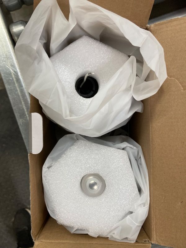 Photo 1 of ***DAMAGE -SELLING AS IS *** POLARPRA LED Garage Lights - 30000LM Super Brighter Garage Lighting w/ 6 Deformable Panels 6500K Led Shop Lights E26 Screw in Base for Basement Workshop Warehouse Attic - 2Pack