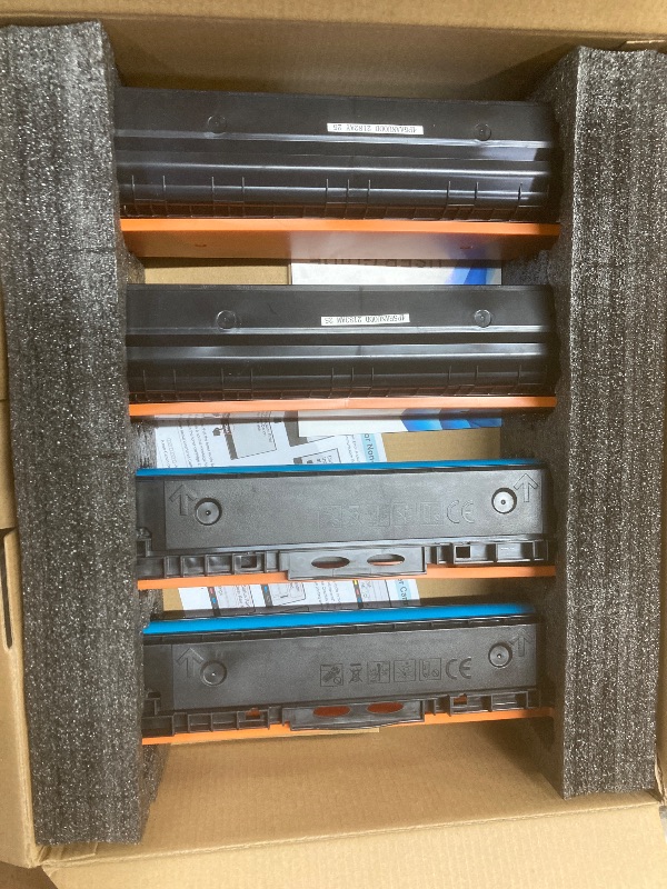 Photo 1 of 075 Toner Cartridge Compatible Replacement for Canon 075 075H Toner Cartridge Set Works for Canon Color imageCLASS MF662Cdw MF663Cdw MF665Cdw LBP646Cdw LBP647Cdw LBP640 MF660 Series Printer, 4 Pack