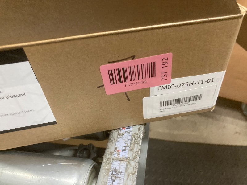 Photo 1 of 075 Toner Cartridge Compatible Replacement for Canon 075 075H Toner Cartridge Set Works for Canon Color imageCLASS MF662Cdw MF663Cdw MF665Cdw LBP646Cdw LBP647Cdw LBP640 MF660 Series Printer, 4 Pack