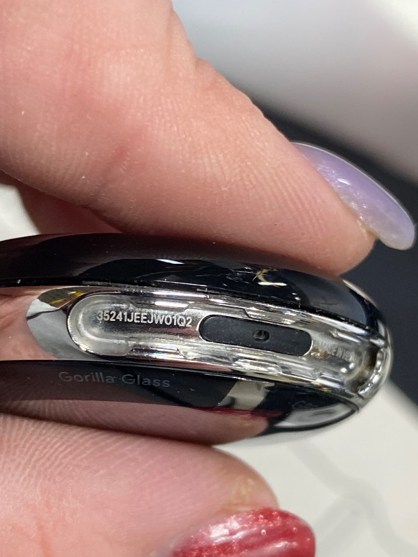 Photo 1 of ** Watch is locked**Google Pixel Watch 3 (41mm) 2024 Model - Android Smartwatch, Heart Rate Tracking, Fitbit Advanced Running, Fitness Insights, 24-Hour Battery - Matte Black Aluminum Case - Obsidian Band - Wi-Fi