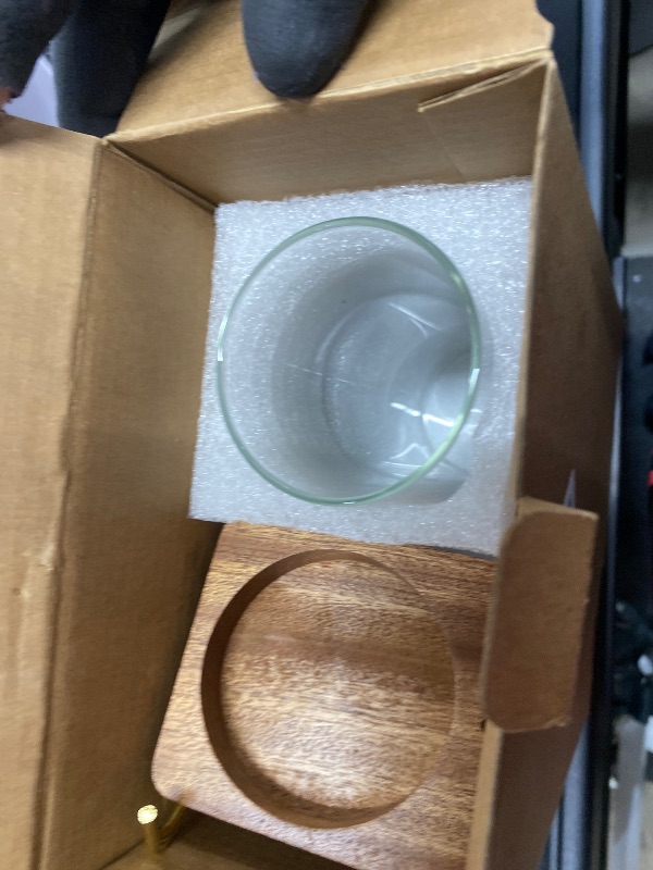 Photo 1 of *** missing alligator clip***Incense Holder for Sticks, Insence-Stick Holder, Anti-Ash Flying No Mess Incense Burner, Incense Stick Holder with Glass Ash Catcher, for Yoga Spa Meditation Home Decor *** missing alligator clip***