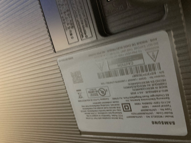 Photo 1 of ***!!!NO REFUNDS OR RETURNS!!!***70" Samsung Tv