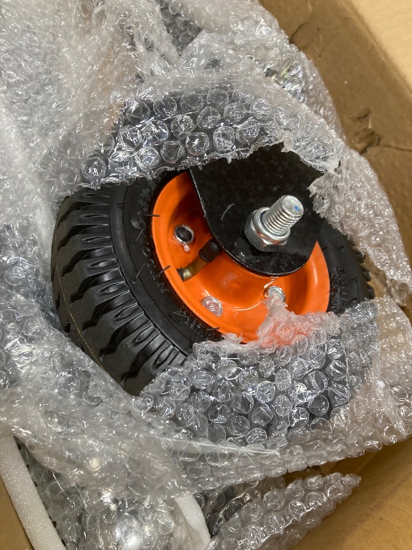 View 3 of *USED/Scratches* VEVOR Trailer Dolly, 300lbs Tongue Weight Capacity, 16.5 inch and 22 inch Height Adjustable Trailer Dolly, with 1-7/8 inch and 2 inch Balls, 8.5 inch Pneumatic Rubber Tire, for Moving RV