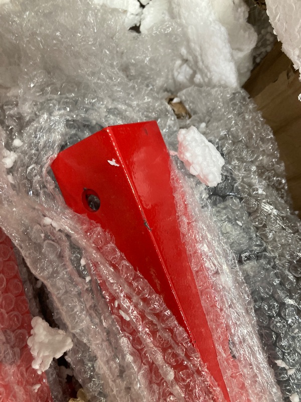 Photo 1 of *Scratches* Hydraulic Shop Press,12 Ton H-Frame Garage Floor Adjustable Shop Bearing Press with Stamping Plates to Bend, Straighten, Or Press Parts, Install Bearings & U-Joints