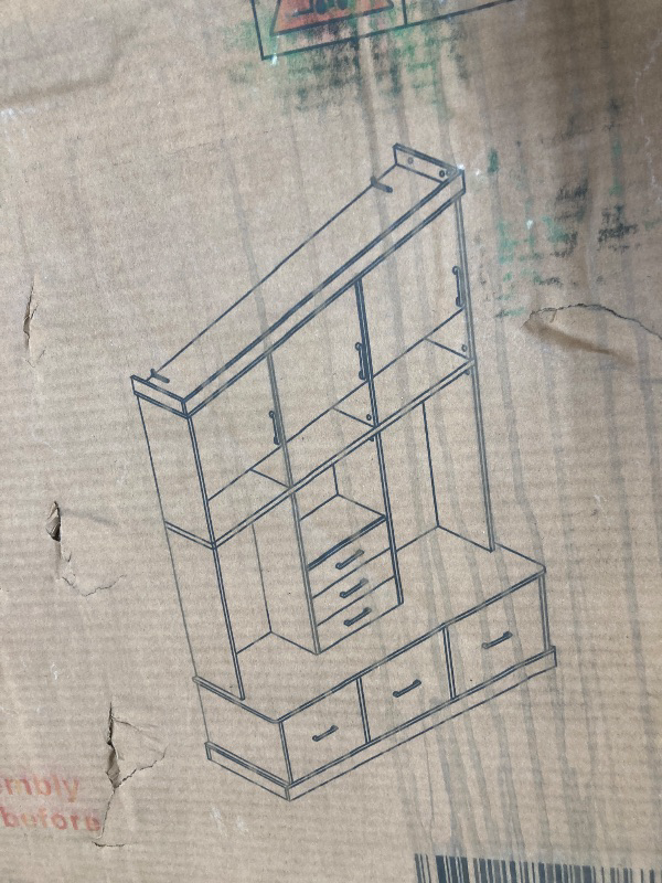 Photo 1 of *Box 2/2 ONLY* Hall Tree, White