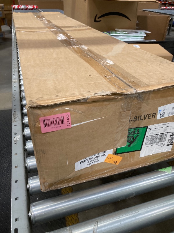 Photo 1 of *Scratches* LANBITOU Ladder, A Frame 6 Step Ladder Extension, 22 Ft Anti-Slip Multi Position Ladder, Storage Folding Ladder, 330 lbs Security Load Telescoping Aluminum Ladders for Stairs Home Indoor Outdoor Roof