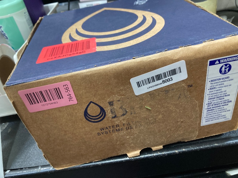 Photo 1 of *Cracks* Brita Large Water Filter Pitcher for Tap and Drinking Water with SmartLight Change Indicator, Includes 1 Standard Filter, BPA-Free, Lasts 2 Months, 10-Cup Capacity, Stretch Limo Black