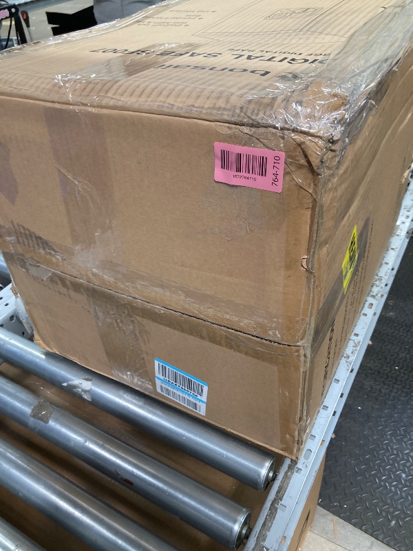 Photo 1 of *Keys and booklet on top* Bonsaii Large Safe Box with Fireproof Bag, 2.5 Cubic Feet for home security with Electronic Keypad and Removable Shelf, Document Safe for Home, Money, Cash, Jewelry, 15.7"W x 15"D x 21.7"H