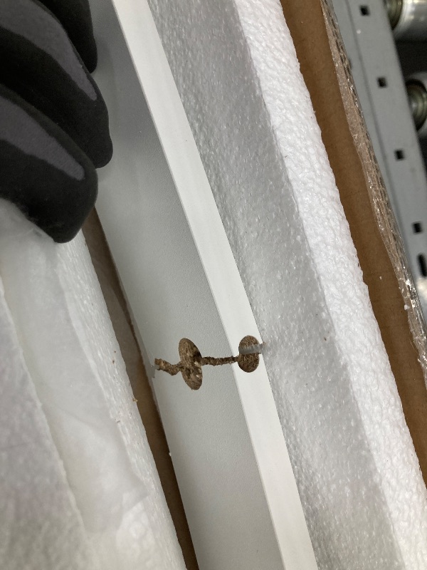 Photo 1 of *Piece broken* VASAGLE Bookcase, Bookshelf, Freestanding Storage Unit, 8 Open Compartments, Used Horizontally, Vertically, Upside Down, 11 x 35.4 x 39.4 Inches, for Living Room, Study, Office, Cloud White ULBC55WT