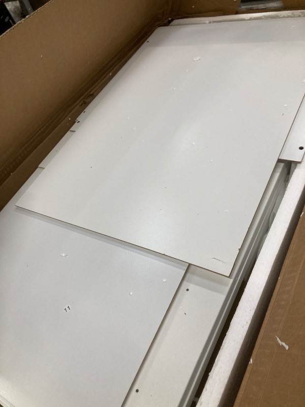 Photo 1 of *Cracked/Chipped* OLIXIS 7 Drawer Mobile File Cabinet Under Desk Storage Organization with Wheels Vertical Filing Chest Rolling Wood Small Desk Printer Stand for Home Office, 15.75"D x 18.74"W x 34.25"H, White