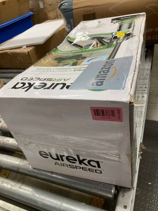 Photo 1 of *Water damaged box* Eureka Airspeed Ultra-Lightweight Compact Bagless Upright Vacuum Cleaner, NEU10AE4, Green