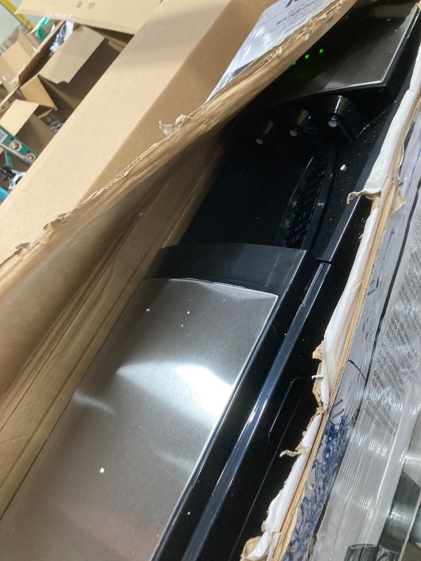 Photo 1 of *Water damaged box* Igloo Bottom Loading Water Cooler – Hot, Cold, & Room Temperature Dispenser – Stainless Steel, Holds 3 & 5 Gallon Jugs, Child Safety Lock – for Homes, Kitchens, Offices, Dorms