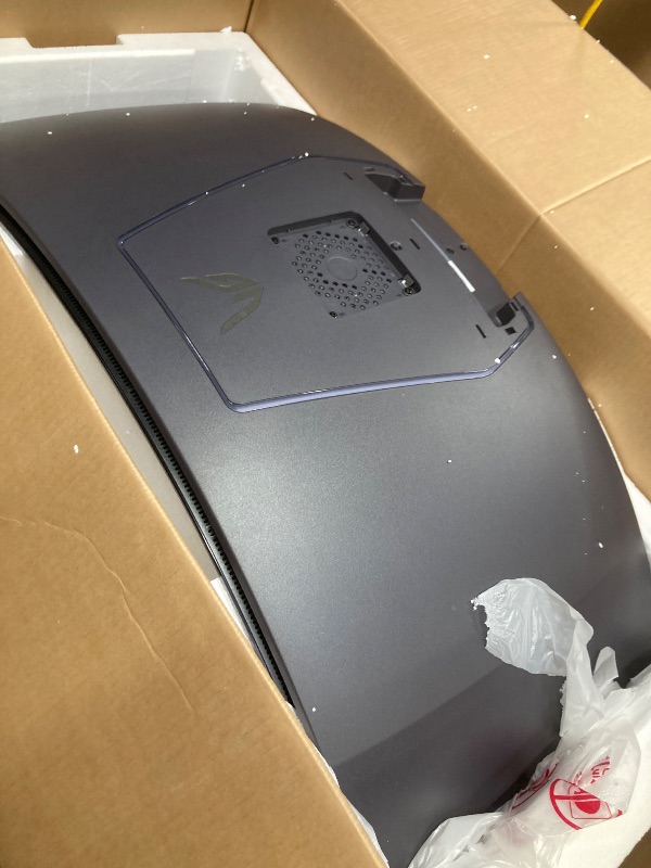 Photo 1 of ***BROKEN*NON RETURNABLE*NON REFUNADABLE*NO EXCEPTIONS***
*Scratched/cracked screen* LG 45GX950A-B 45-inch Ultragear 5K2K WUHD (5120 x 2160) OLED Curved Gaming Monitor, Dual-Mode, 165Hz, 0.03ms, NVIDIA G-Sync, AMD FreeSync Premium Pro, HDR True Black 400,