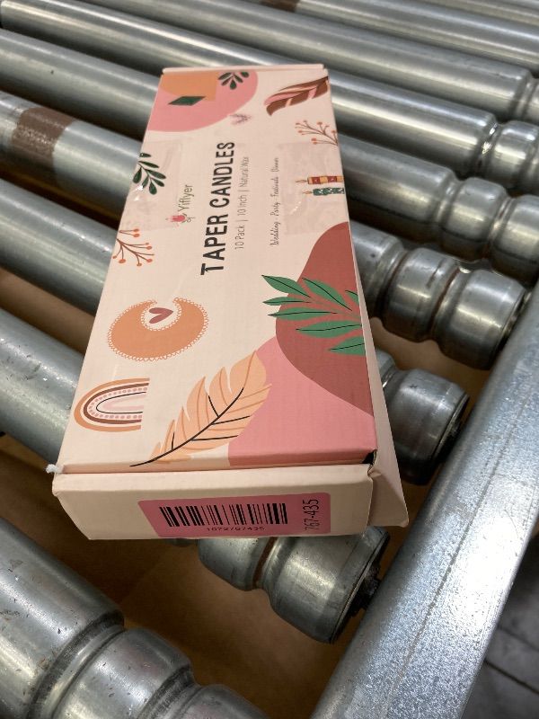 Photo 1 of ***3 ARE PINK 7 ARE IVORY***10 Inch Pale-Pink Taper Candles for Home Decoration, 10 Pack Unscented Candlesticks for Dinner Wedding Party, Smokeless and Dripless Candle Sticks***3 ARE PINK 7 ARE IVORY***