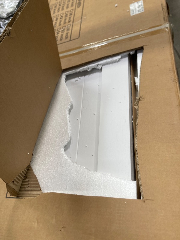 Photo 1 of ***MISSING PIECES -SELLING AS PARTS ONLY*** 
SMARTSTANDARD Bifold Barn Door 60'' x 84'',Bi-Fold Sliding Closet Doors with Hardware Kit Included,68'' Track Kit for 2 Doors,Waterproof & Quiet,Pre-Drilled Holes Easy Assembly,White