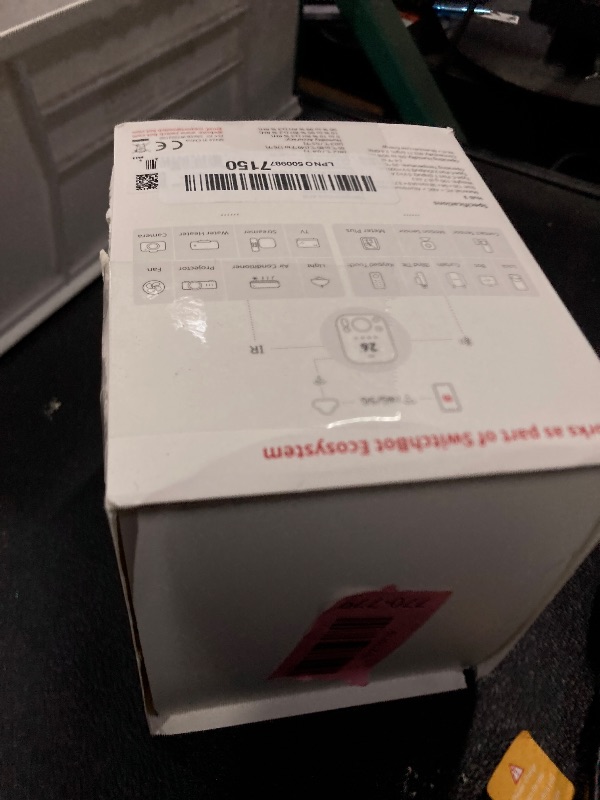 Photo 1 of ***The item is connected to previous owner***SwitchBot Hub 3 (3rd Gen), Smart Home Hub with 2.4" IPS Screen & Knob Control, WiFi Thermometer Hygrometer, IR Remote (Matter/Bluetooth 200m), Alexa/Google/Apple Home Compatible***The item is connected to previ
