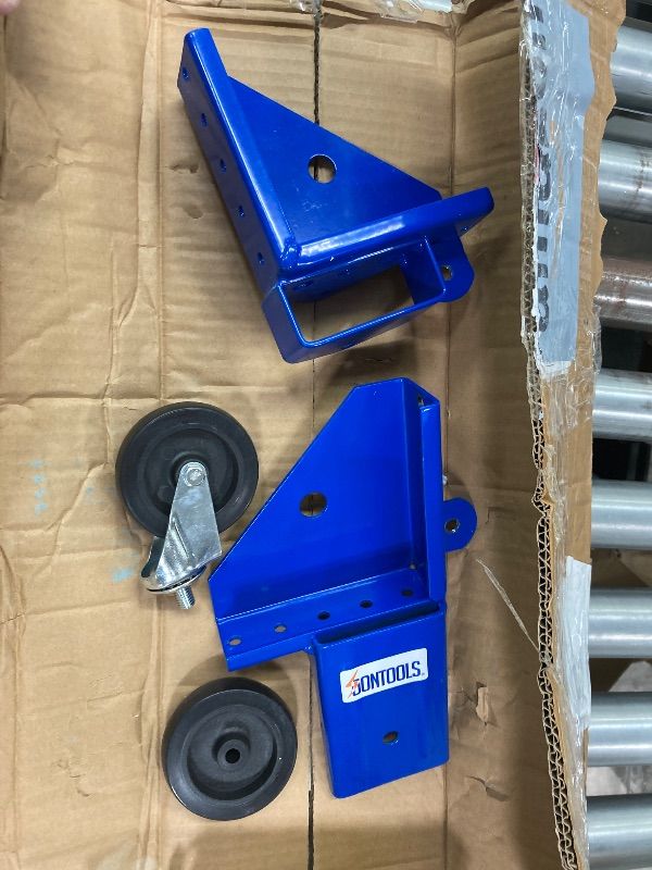 Photo 1 of ***PARTS ONLY***SOONTOOLS Universal Mobile Base, 400 lbs Capacity, Adjustable Heavy Duty Mobile Base, Industrial Rolling Tool Stand with Swivel Wheels for Large Tools, Machines, Bandsaw, Power Tools