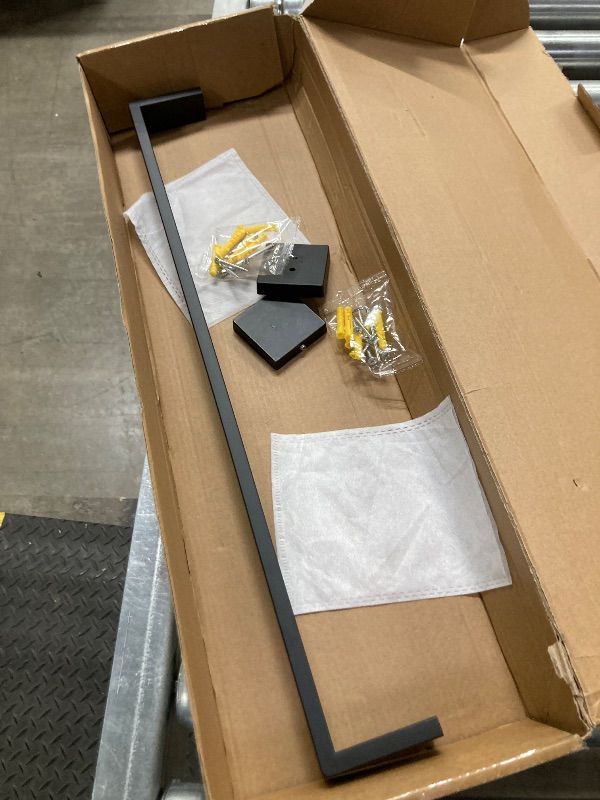 Photo 1 of ***MISSING PIECES -SELLING AS IS ONLY*** 1pc Bathroom Hardware Part 24in Towel Bar Bar Stainless Steel, Wall Mounted