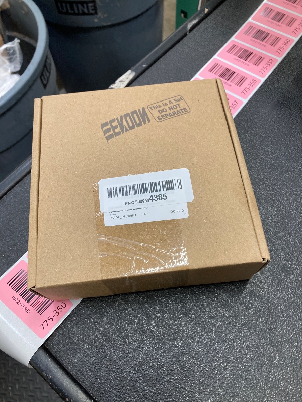 Photo 1 of 1 Pack Adjustable Garage Parking Sensor with LED Display – No-Drill Parking Aid for Cars, SUVs & Pickups, Set Stop Distance 6"–6 ft, Battery or USB Powered (Black)