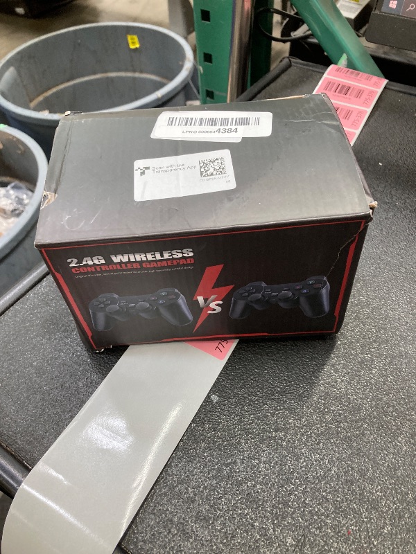 Photo 1 of **MISSING PARTS/ONLY ONE CONTROLLER***Retro Game Console, Retro Gaming Console, Wireless Retro Game Console, Plug & Play Video TV with 25200+ Built-in Games, 4K HDMI Output, and 2.4GHz Wireless Controller, 9 Classic Emulators (Black)