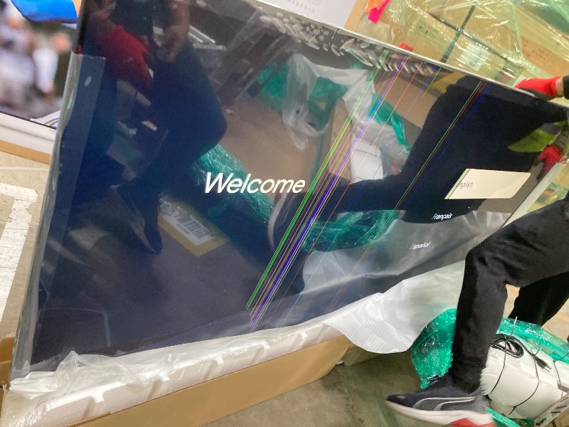 Photo 1 of **Returns and refunds are not accepted.**TCL 85-Inch Class S5 4K UHD LED Smart TV with Google TV (85S551G, 2024 Model), Google Assistant Built-in with Voice Remote, Compatible with Alexa, Streaming Television