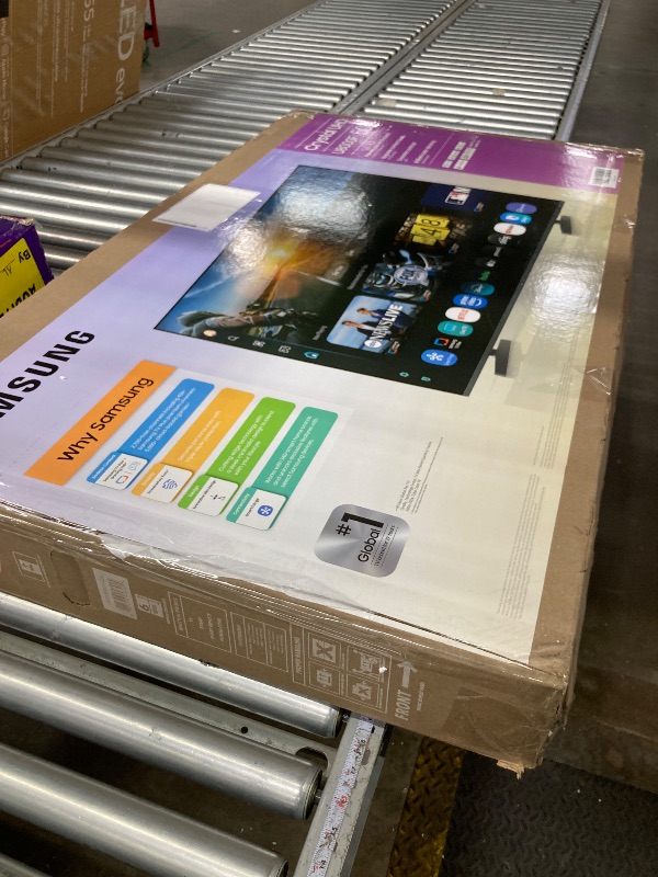 Photo 1 of **NO RETURNS NO REFUNDS/DAMAGED SCREEN/PARTS ONLY***Samsung 50-Inch Class Crystal UHD U8000F 4K Smart TV (2025 Model) Endless Free Content, Crystal Processor 4K, MetalStream Design, Knox Security, Alexa Built-in