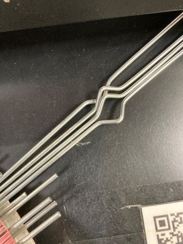 Photo 1 of ***MISSING PIECES -SELLING AS IS***Tatuo 25 Pcs Yard Sign Stakes Heavy Duty 16.5'' Wire Yard Stakes Alternative to H Frame Metal Reusable Sign Holder for Spring Summer Lawn Corrugated Plastic