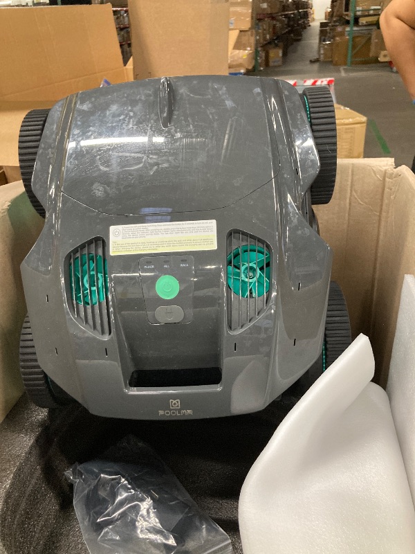 Photo 1 of (2026 Upgrade) WYBOT C1 Pool Robot Vacuum for Inground Pools, 4-in-1 Cordless Robotic Pool Cleaner Lasts 150min, Triple-Motor up to 1,614 Sq.ft, Smart APP Support, Auto Wall & Waterline Cleaning