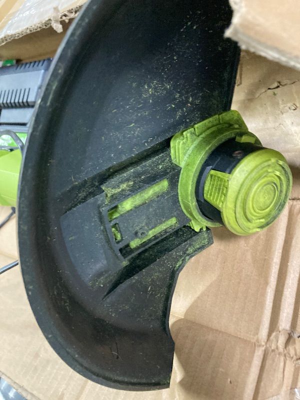 Photo 1 of ***DAMAGED -MISSING PARTS SELLING AS NON-FUNCTIONAL PARTS ONLY*** JAGROM Electric String Trimmer Cordless with 2x2.0Ah Battery, 20V Battery Powered 12-inch Lawn Mover & Edger Lawn Tool with Charger, Powered Grass Trimmer with 8pcs Spool Line for Yard, Gar
