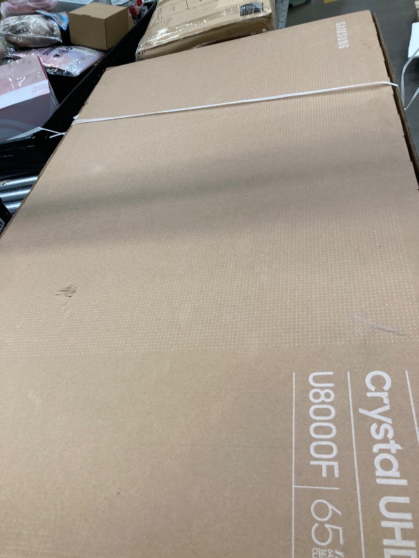 Photo 1 of ***Damage screen***
***No returns nor refunds***
Samsung 65-Inch Class Crystal UHD U8000F 4K Smart TV (2025 Model) Endless Free Content, Crystal Processor 4K, MetalStream Design, Knox Security, Alexa Built-in