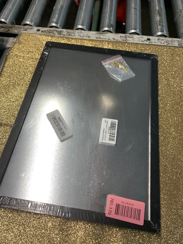 Photo 1 of ***FACTORY SEALED**TORASO Calendar Chalkboard,Small Magnetic Surface Black Wood Frame Chalk Board for Planning,10.6 x 14.6 inches,School Timetable Memo, Hanging Board for Office, School and Home(YLHB-BK-2737)