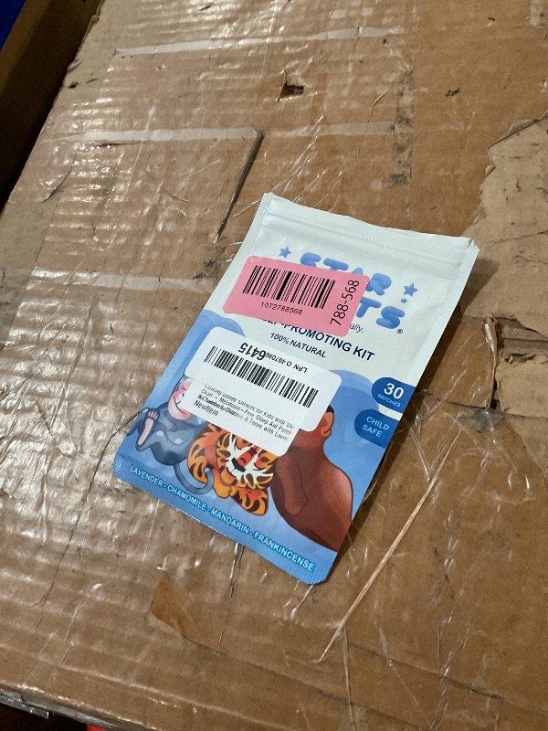 Photo 1 of ***MISSING PARTS = SEE NOTES***Star Scouts Sleep Patches for Kids - 30 Calming Sleepy Stickers for Kids with Sleeping Chart - Melatonin-Free Sleep Aid Patches for Toddlers, Children & Teens with Lavender & Chamomile Oils
