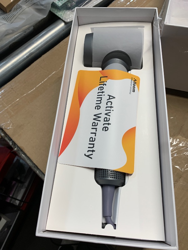 Photo 1 of ***FACTORY SEALED - OPENED FOR INSPECTION*** Hair Dryer - 1 Min Fast Drying, High-Speed Blow Dryer with 500 Million Negative Ions, No Heat Damage, Low Noise, Lightweight, Professional Hairdryer with Diffuser & Nozzle for Women, Gunmetal