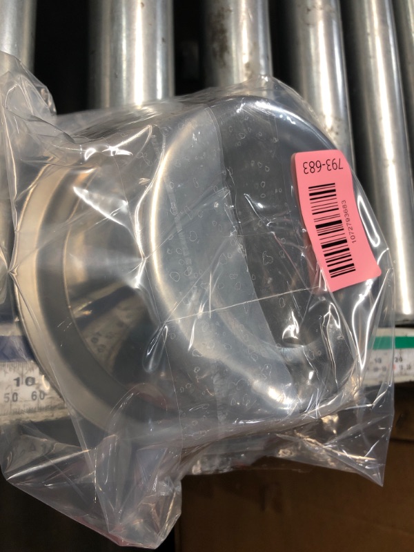Photo 1 of ***DAMAGED - SEE NOTES/PICTURES*** Van Ness Pets Medium Lightweight Stainless Steel Dog Bowl, 32 OZ Food And Water Dish, Natural
