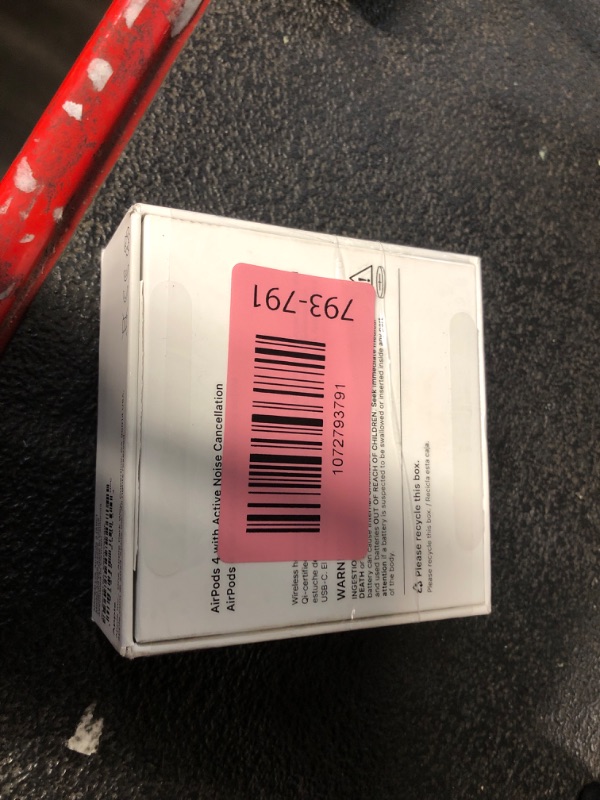 Photo 1 of ***FACTORY SEALED - OPENED FOR INSPECTION*** Apple AirPods 4 Wireless Earbuds, Bluetooth Headphones, with Active Noise Cancellation, Adaptive, Transparency Mode, Personalized Spatial Audio, USB-C Charging Case, Wireless Charging, H2 Chip