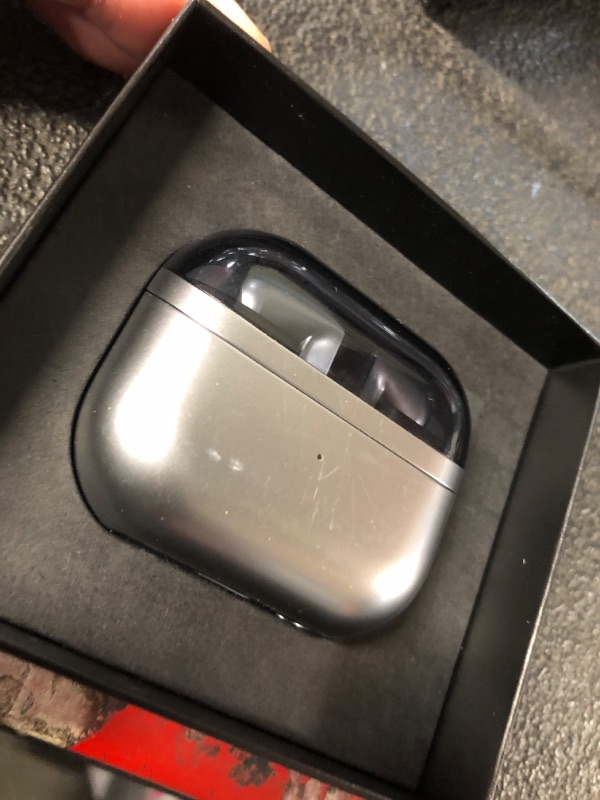 Photo 1 of ***FOR PARTS ONLY, NONFUNCTIONAL***Samsung Galaxy Buds 3 Pro AI True Wireless Bluetooth Earbuds, Noise Cancelling, Sound Optimization, Redesigned Comfort Fit, Silver [US Version, Amazon Exclusive, 2Yr Warranty]