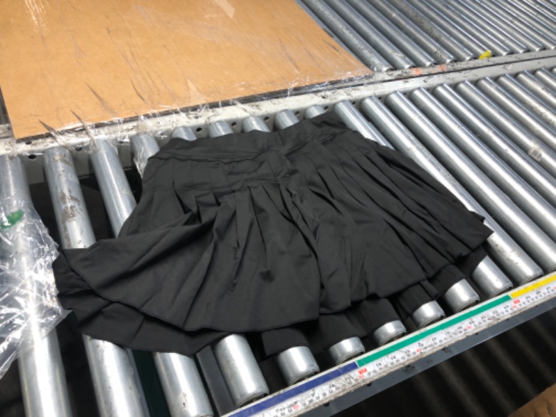 Photo 1 of Cake Skirt with Built-in Shorts Elastic Waist Ruffle Tutu Dress Party Dance Mini Skort