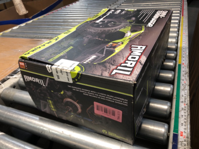 Photo 1 of **PARTS ONLY** RIAARIO 1/10 Brushless RC Cars, Monster Truck, 50+ MPH, 4WD, Waterproof, Carbon Fiber, Black, Ages 8+